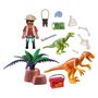 Voir la diapositive 2 : PLAYMOBIL Playmobil Dinos Suitcase Dino Explorer - 70108 70108