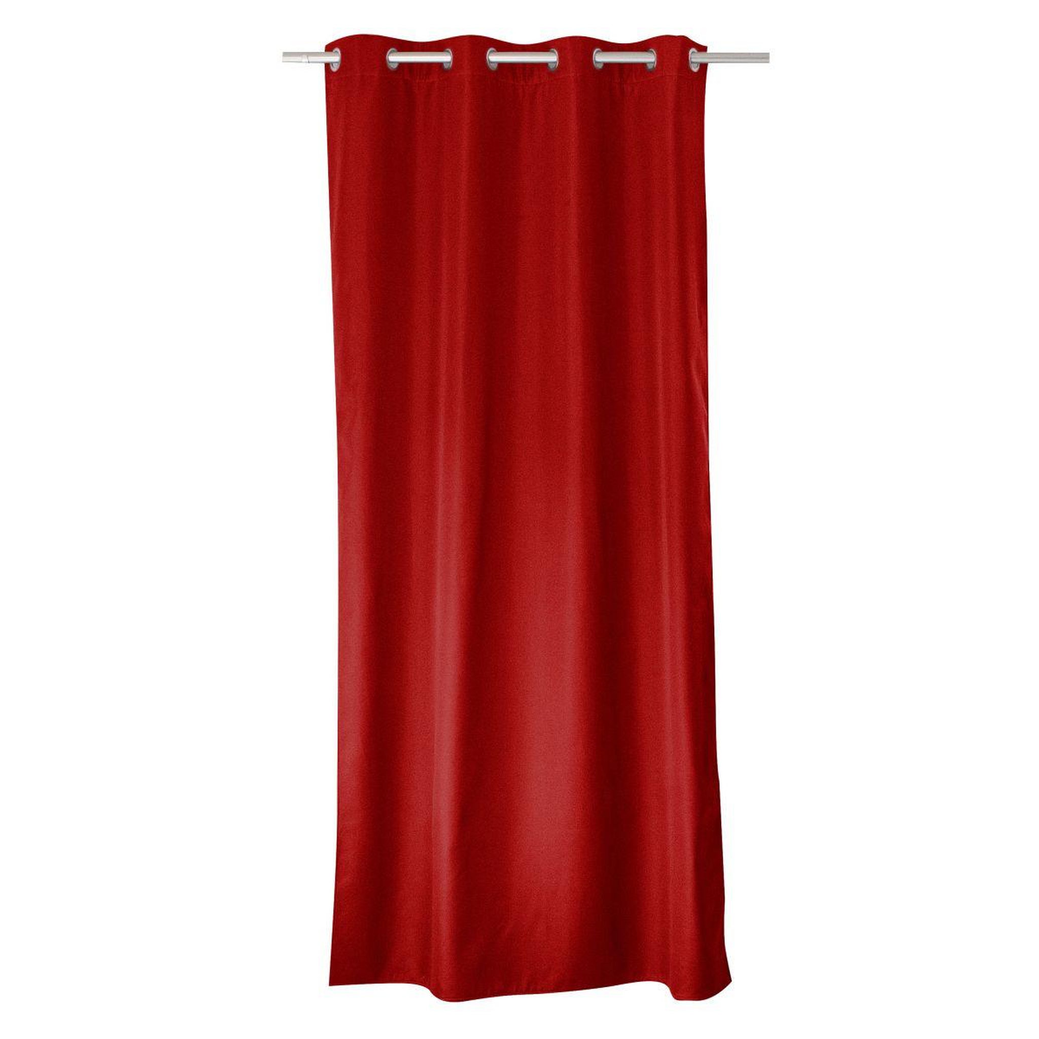 Voir la diapositive 6 : ENJOY HOME Rideau thermique occultant  glacier  135x240cm rouge