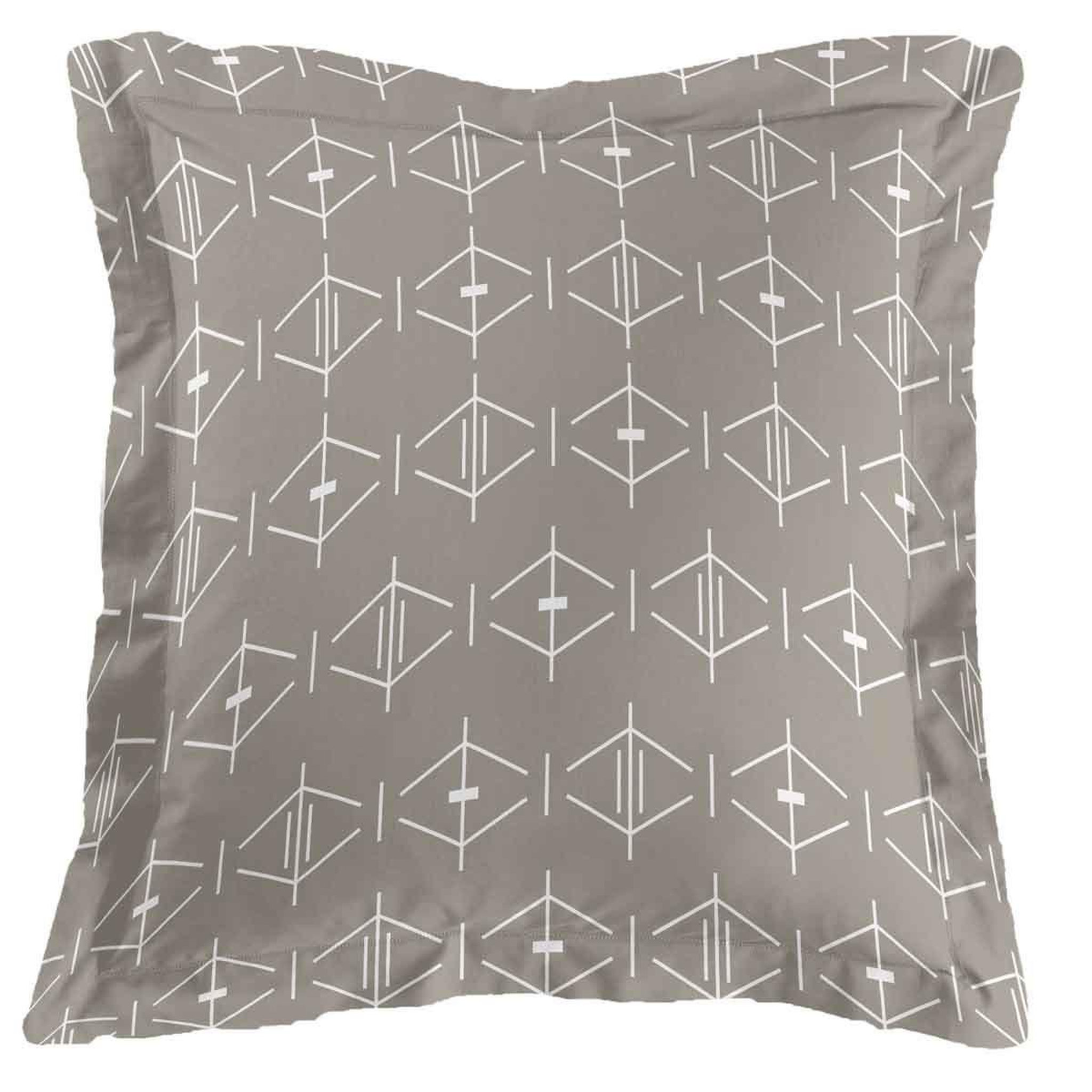 Douceur d'Intérieur Taie d'Oreiller en Coton  Aristide  63x63cm Naturel