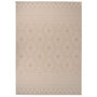 Voir la diapositive 1 : VIDAXL Tapis a tissage plat d'exterieur 140x200 cm Rayures brunes