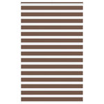 VIDAXL Store zebre marron 145x200cm largeur du tissu 140,9cm polyester