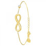 Voir la diapositive 1 : SC BOHEME Bracelet infini par SC Bohème orné d'un Cristal scintillant