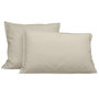 Voir la diapositive 3 : Sensei Maison Lot de 2 taies d'oreiller en flanelle de coton KLAPPEN