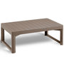 Voir la diapositive 2 : Keter Keter Table de jardin Lyon Cappuccino