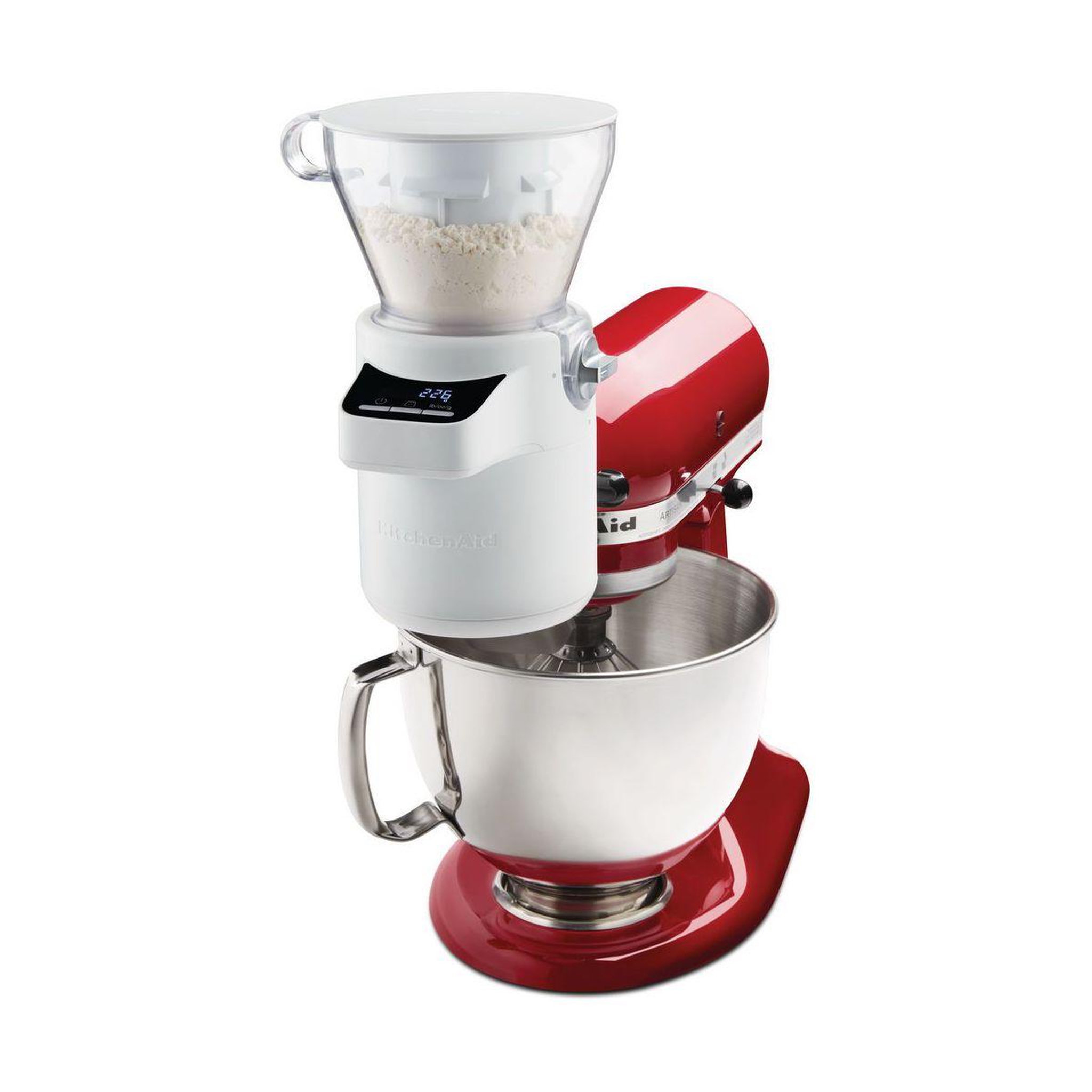 Voir la diapositive 2 : KitchenAid Tamis et balance 5ksmsfta tamis et balance