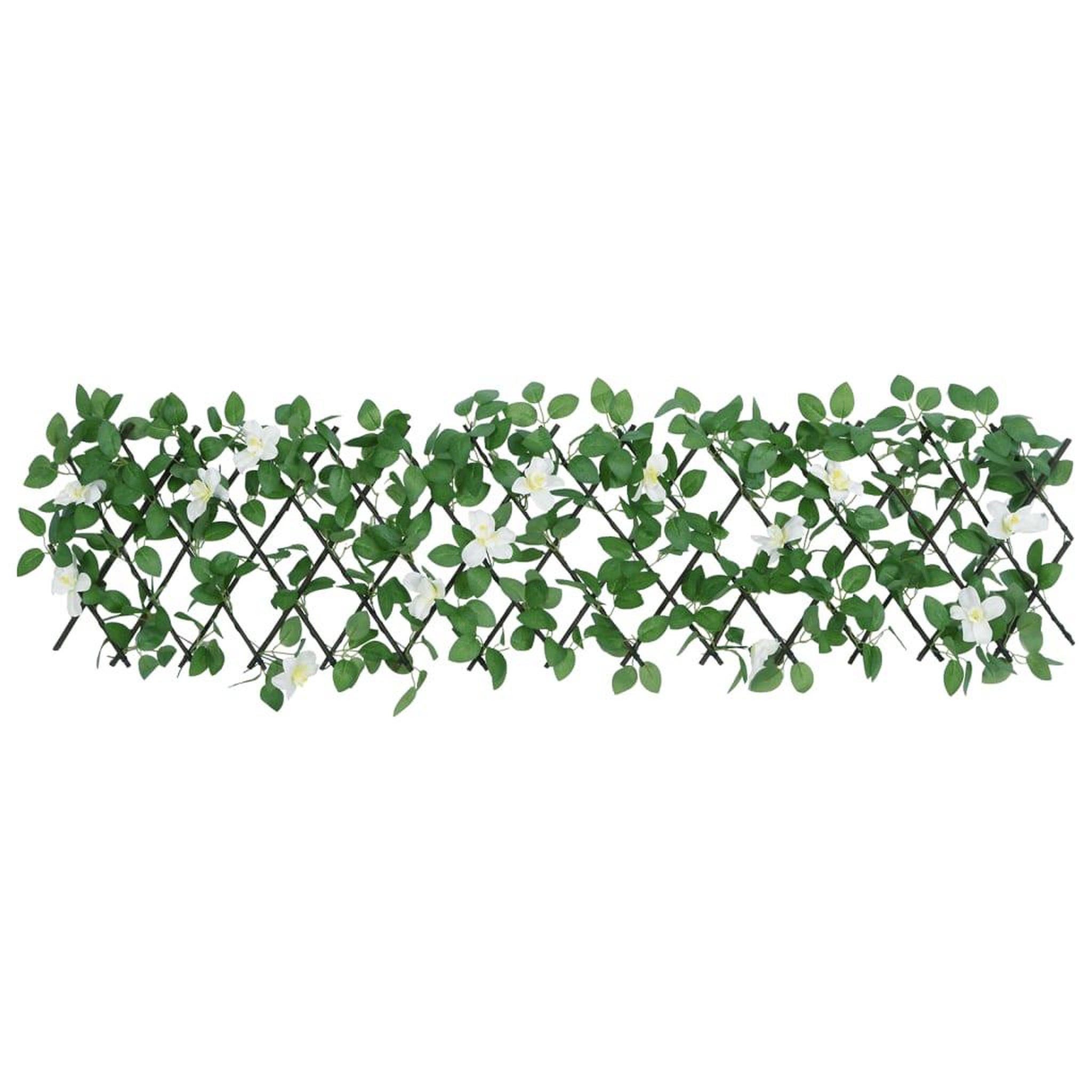 Voir la diapositive 4 : VIDAXL Treillis de lierre artificiel extensible vert 5 pcs 180x30 cm