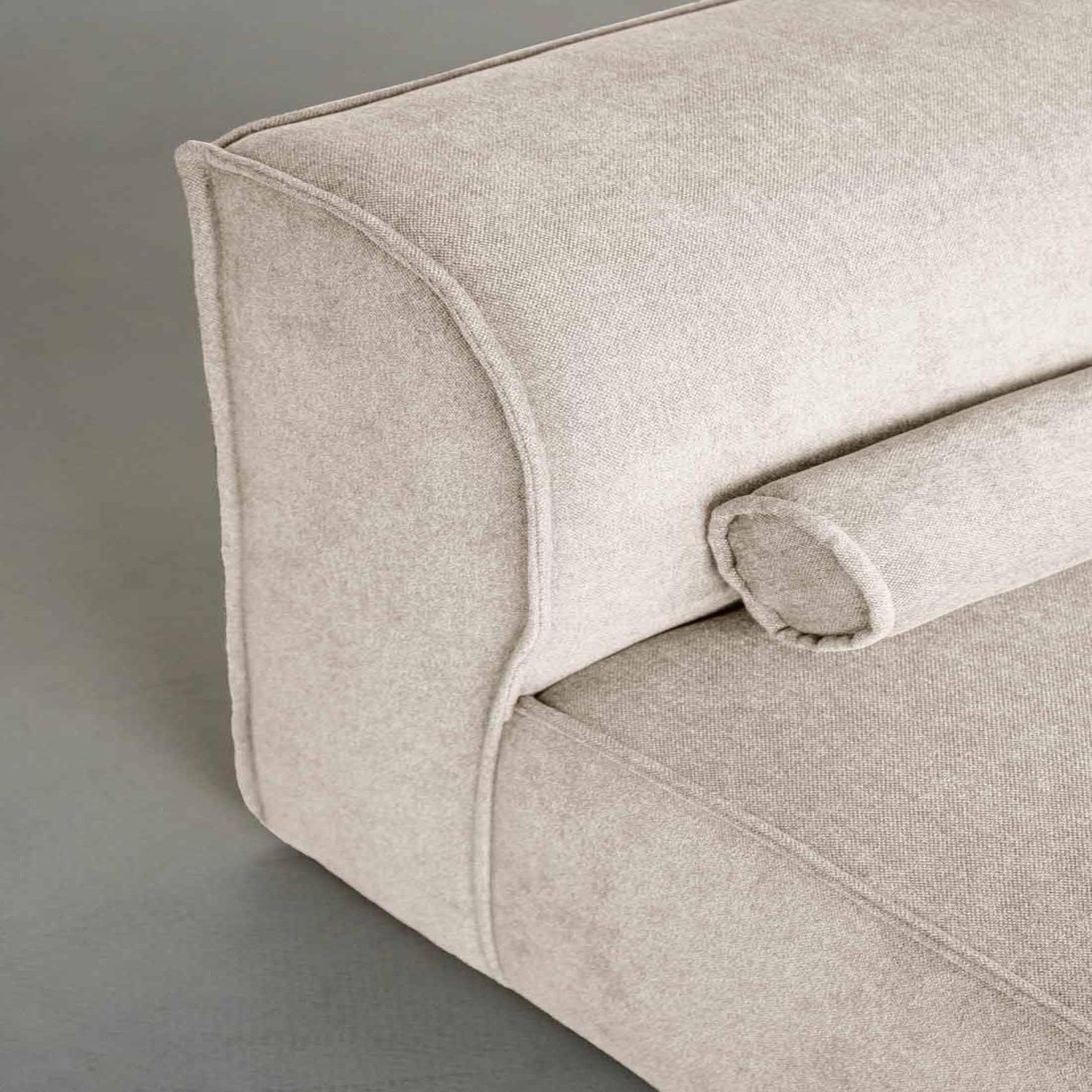 Voir la diapositive 5 : BEST MOBILIER Felix - module d'assise droit en tissu texturé
