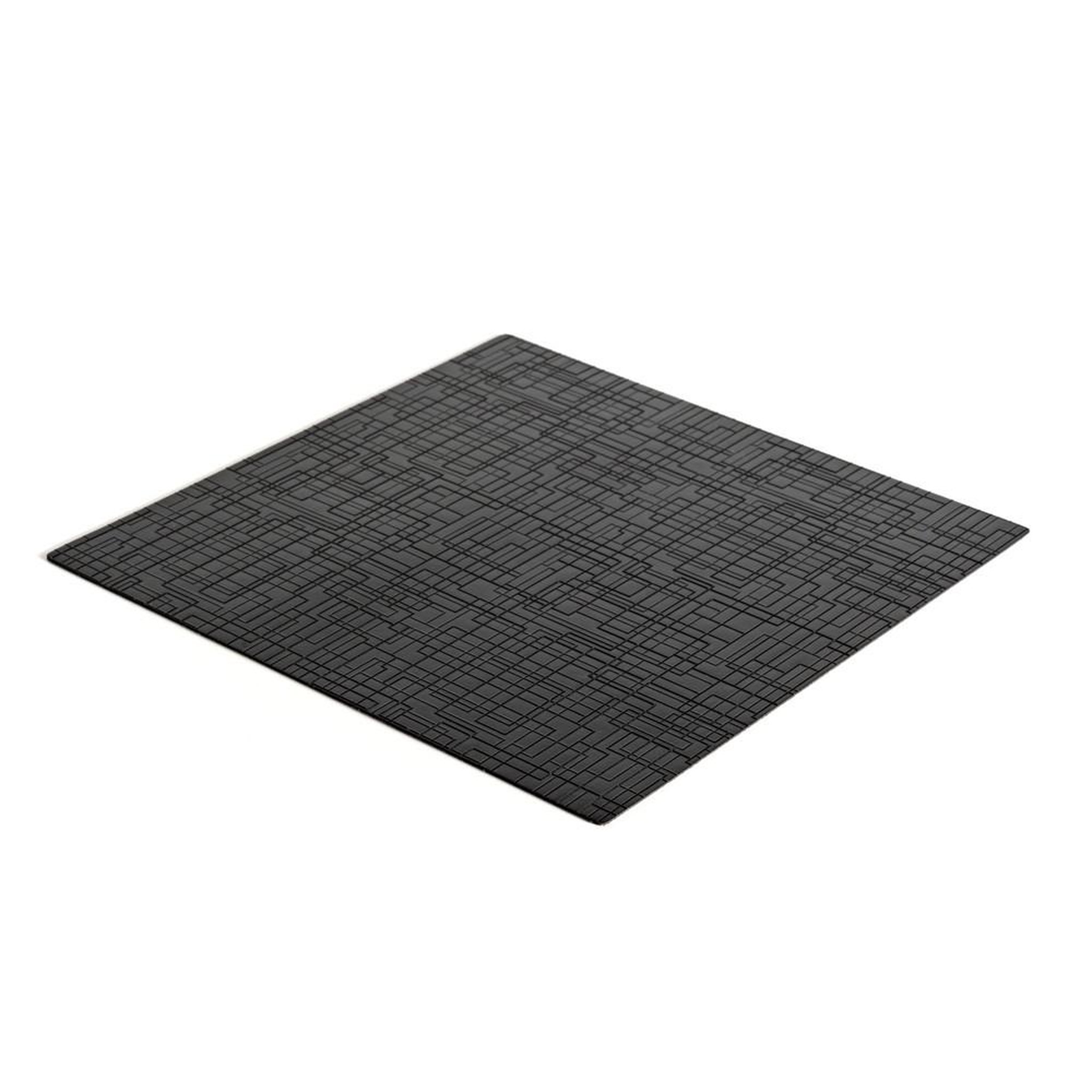 EMUCA SRL Porte-assiettes Orderbox vertical pour tiroir- 159x468 mm- Gris anthracite- Aluminium et Plastique