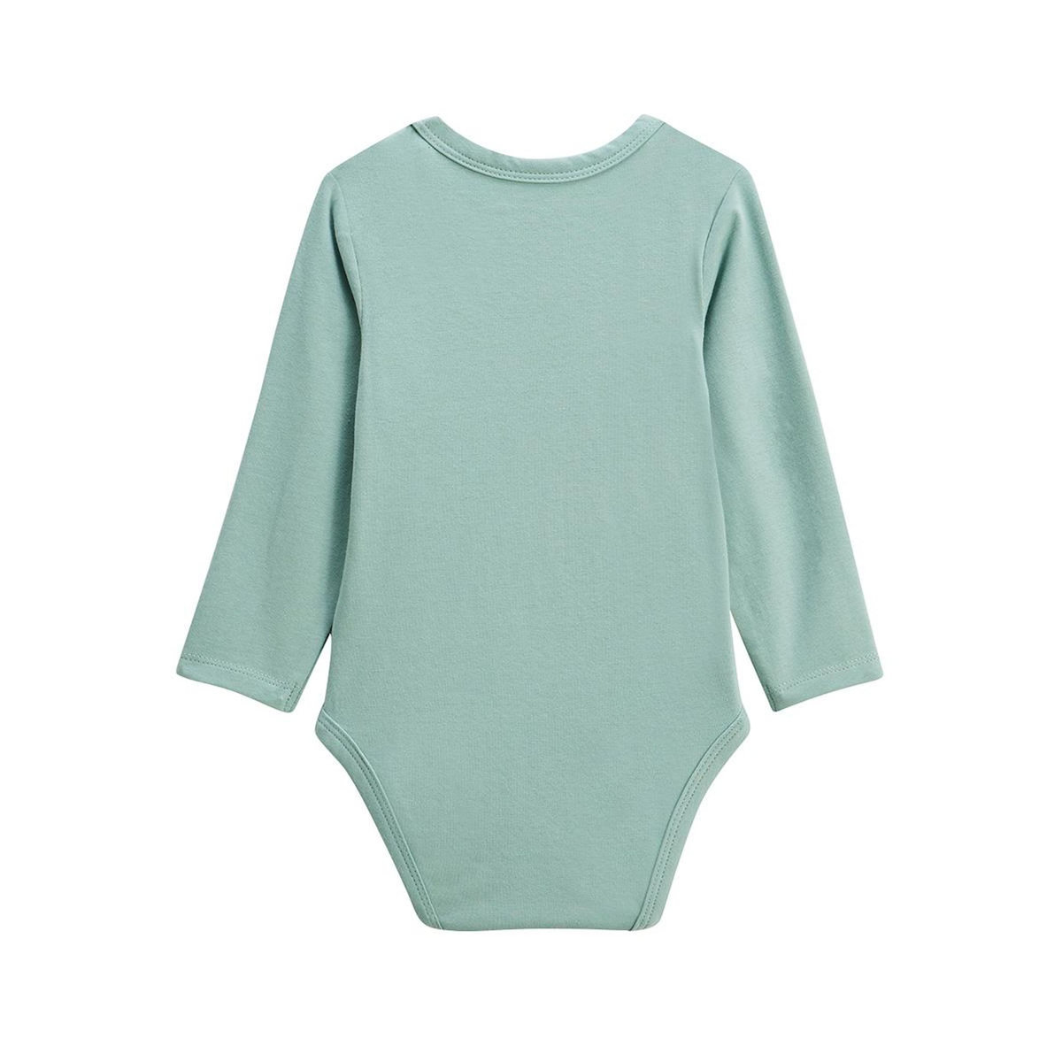 Petit Béguin Lot de 2 bodies bébé manches longues Roméo