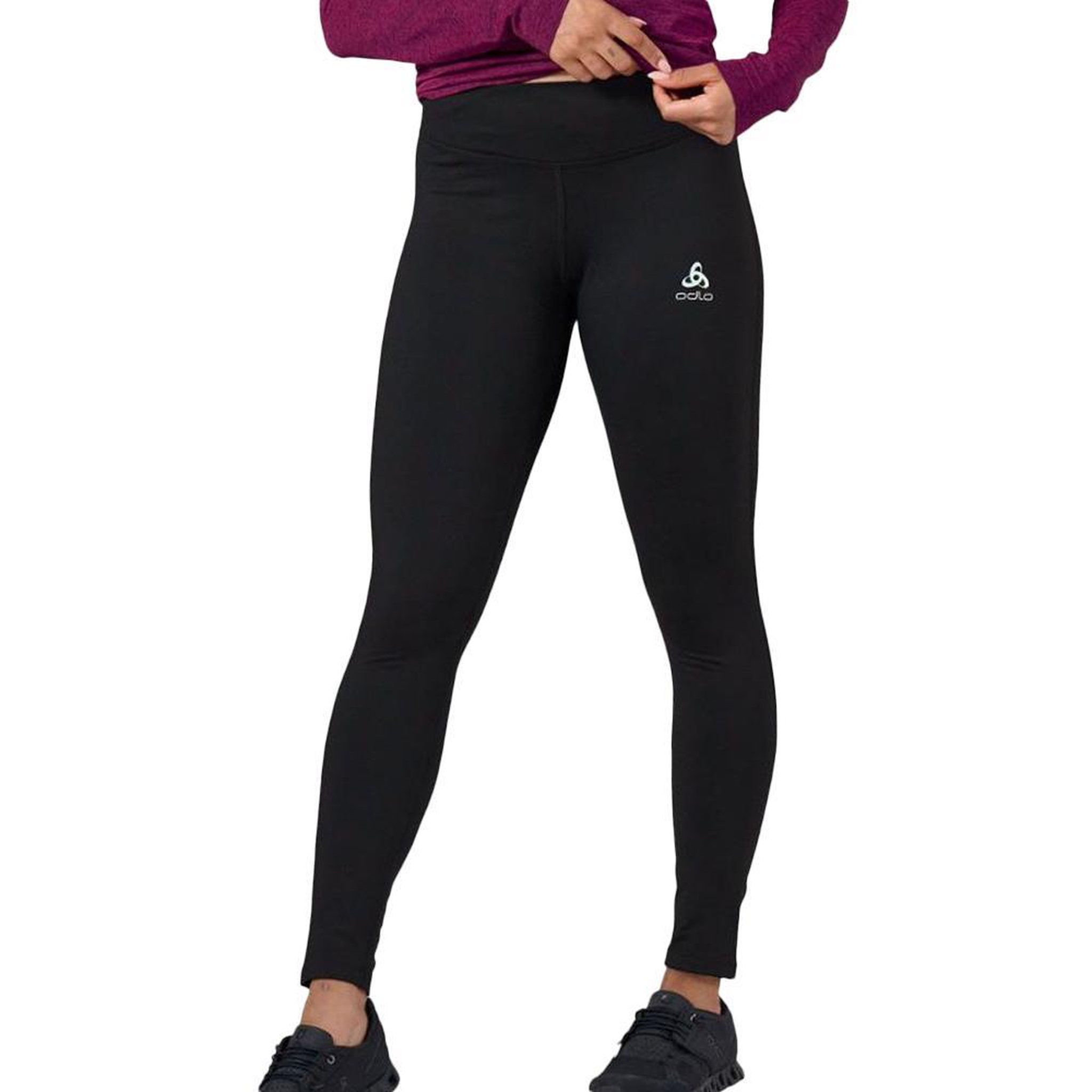 ODLO Legging Noir Femme Odlo Zeroweight. Coloris disponibles : Noir