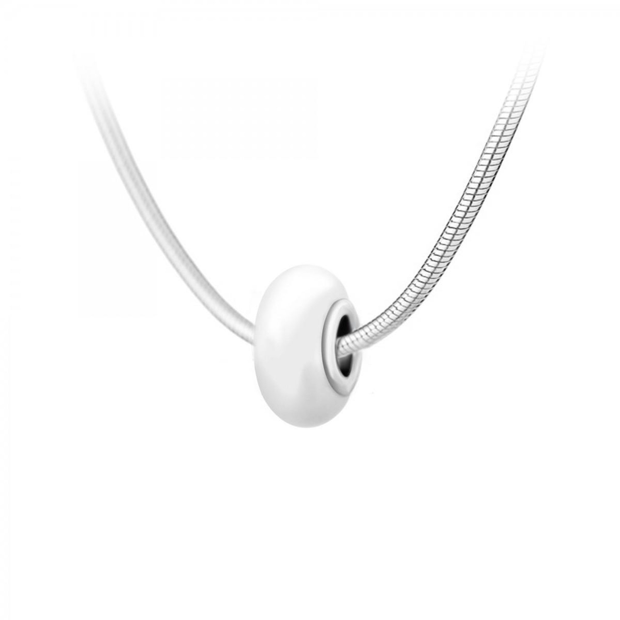 SC CRYSTAL Collier en acier inoxydable SC Crystal