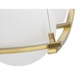 Voir la diapositive 6 : Paris Prix Lampe Suspension en Verre  Japan  45cm Blanc & Or