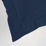Voir la diapositive 2 : Paris Prix Taie d'Oreiller en Coton Bio  Biolina  63x63cm Bleu Nuit