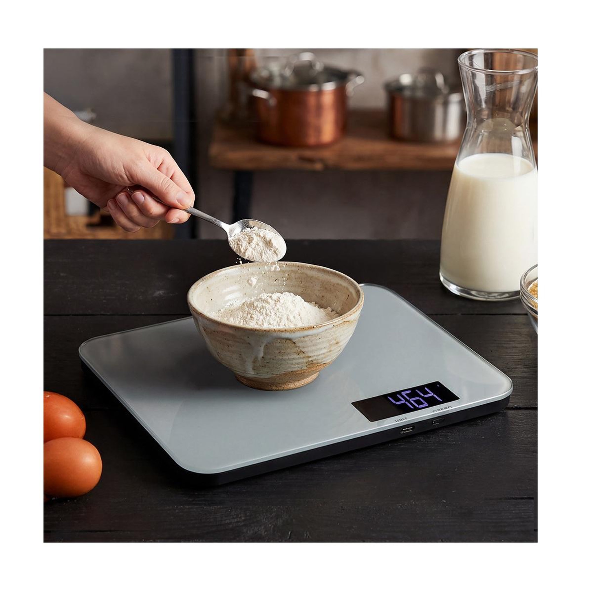Voir la diapositive 6 : LIVOO Balance de cuisine électronique 15kg-1g - DOM548G