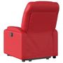 Voir la diapositive 5 : VIDAXL Fauteuil inclinable Rouge Similicuir
