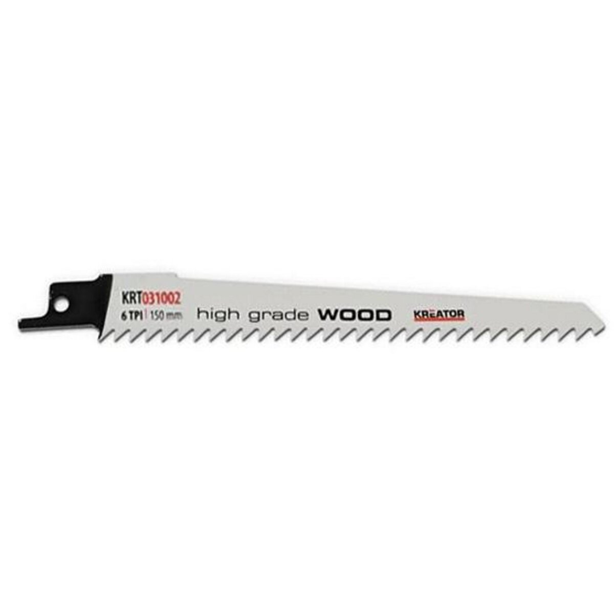 KREATOR Lame de scie sabre à bois HCS 150 mm - 2 pièces