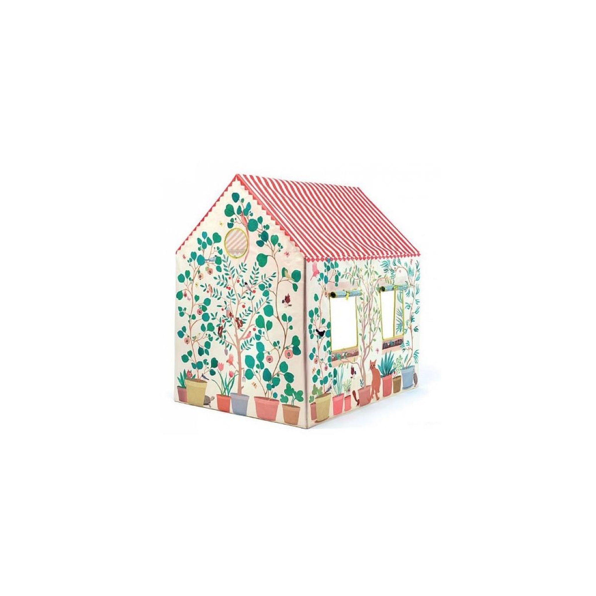 Voir la diapositive 2 : Djeco Tente Maison Tinou - tente de jeu