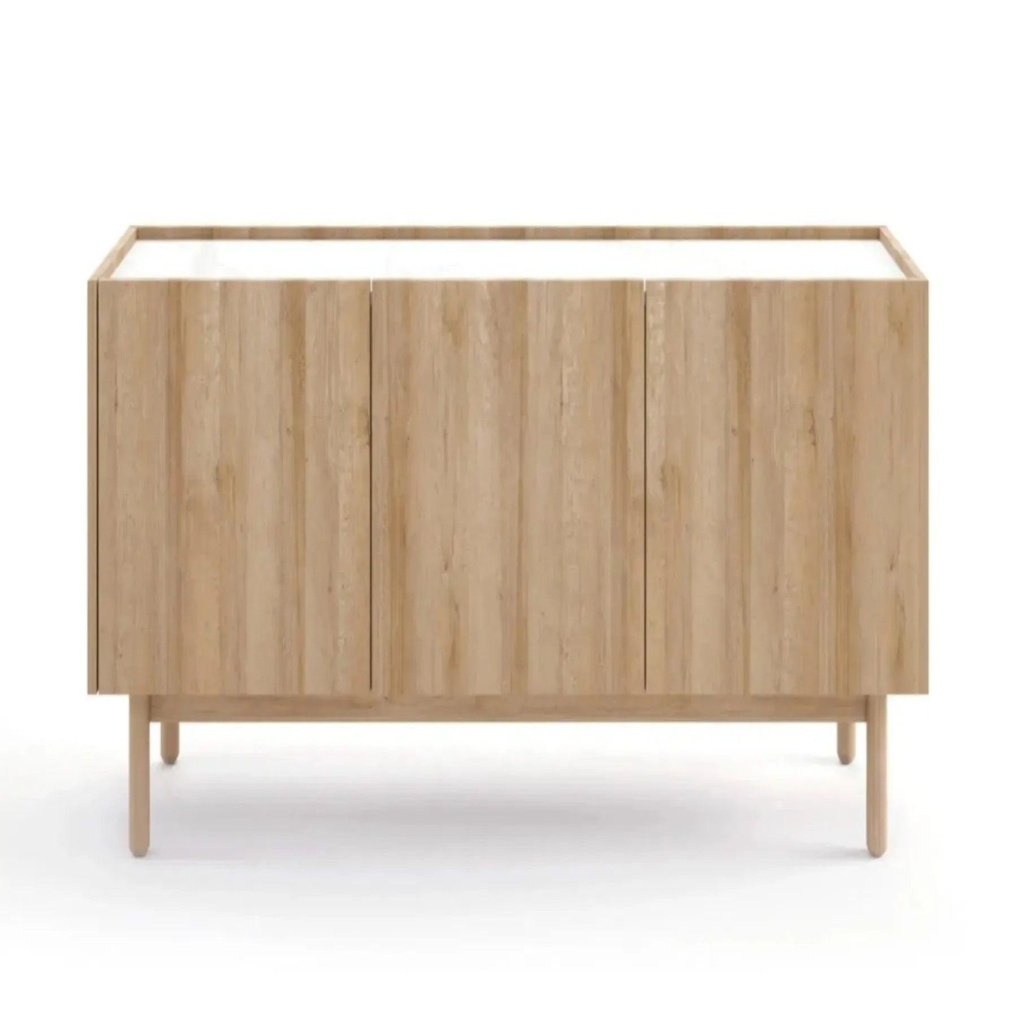 CASANOVA PARIS GABIN - Buffet en bois 140cm Beige