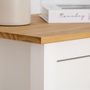 Voir la diapositive 4 : IDIMEX Table de chevet TILLY H 50 cm en bois massif