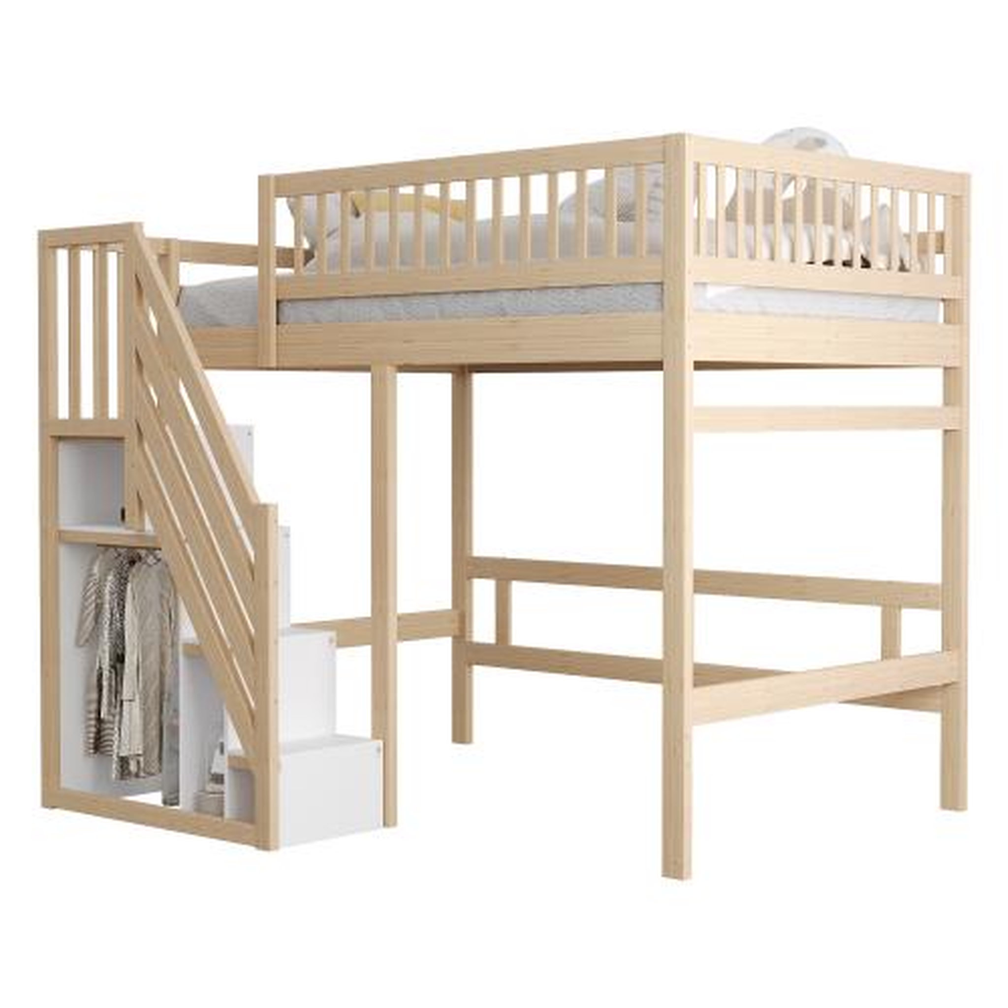 Voir la diapositive 1 : MERAX Lit mezzanine enfant