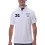 Voir la diapositive 1 : HUNGARIA Polo blanc homme Hungaria Sport Style
