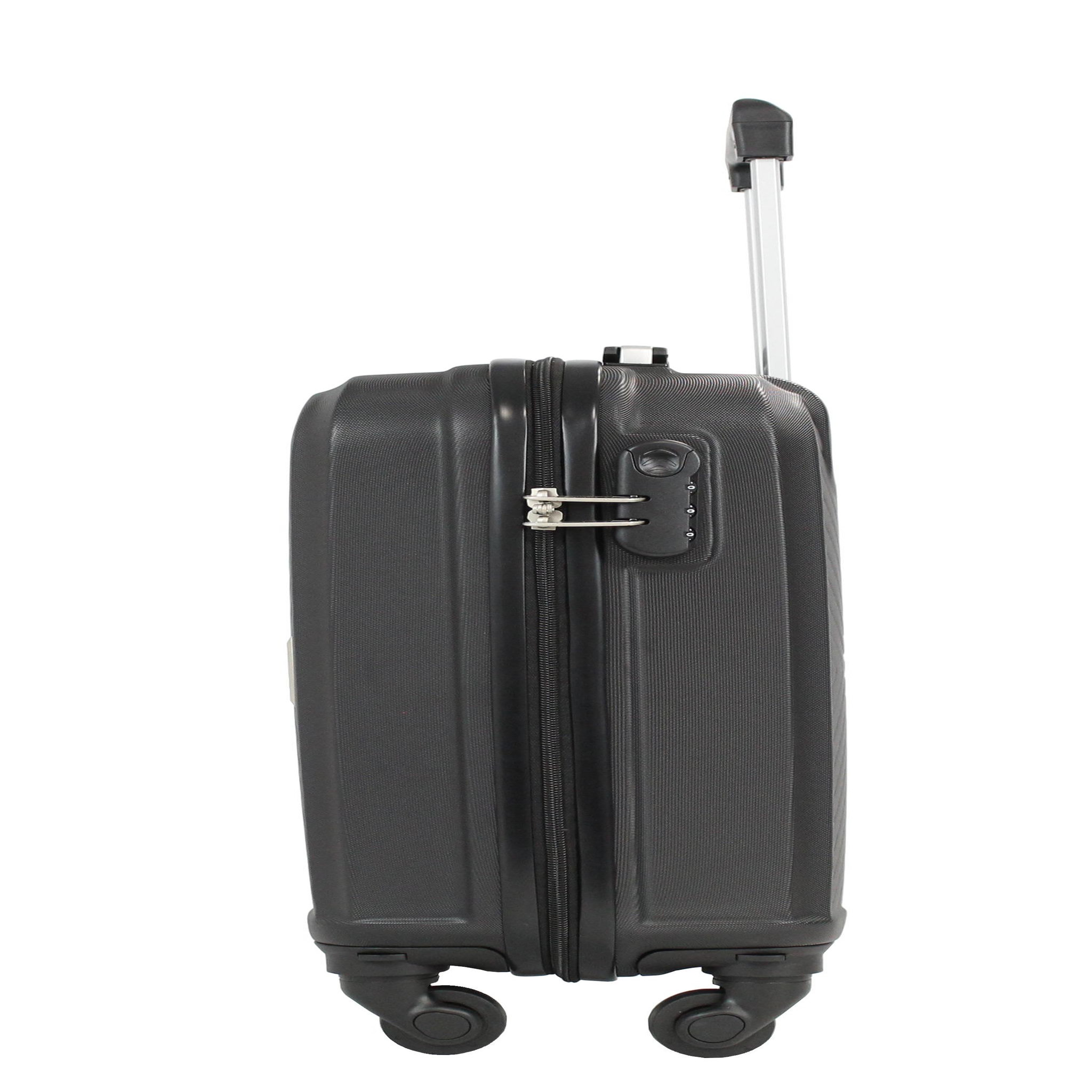 Voir la diapositive 3 : Alistair Valise Cabine 50 cm et Vanity XS Alistair - Collection Iron - 4 roues - ABS ultra résistant