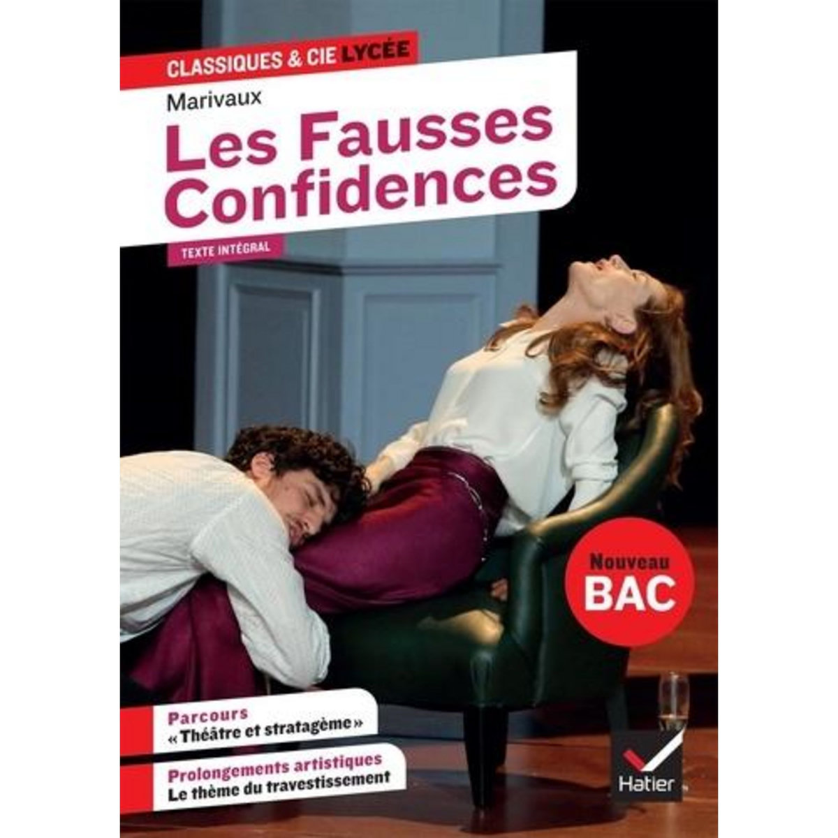 LES FAUSSES CONFIDENCES. AVEC LE PARCOURS  THEATRE ET STRATAGEME , Marivaux Pierre de