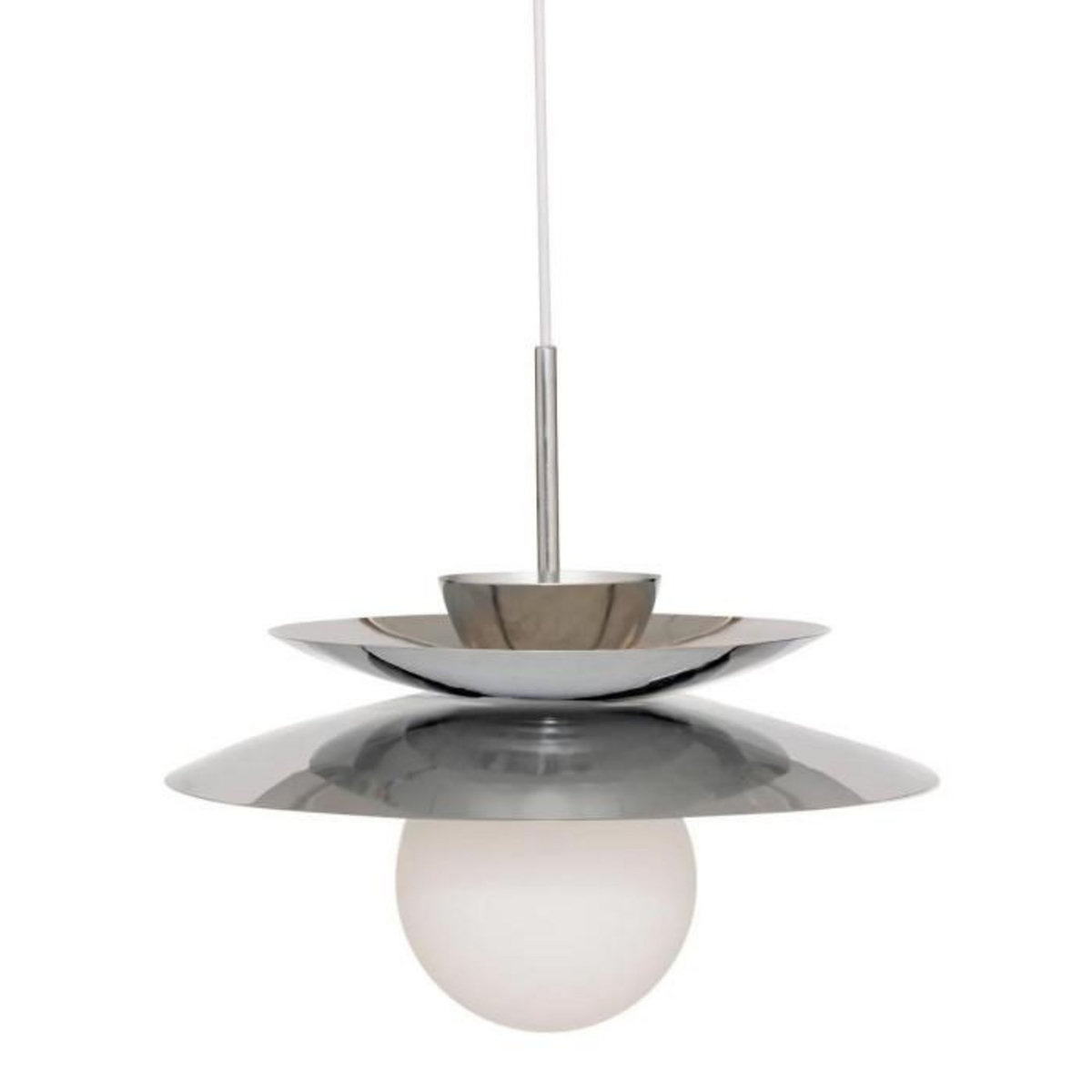 ATMOSPHERA Lampe Suspension en Métal  Omia  38cm Argent