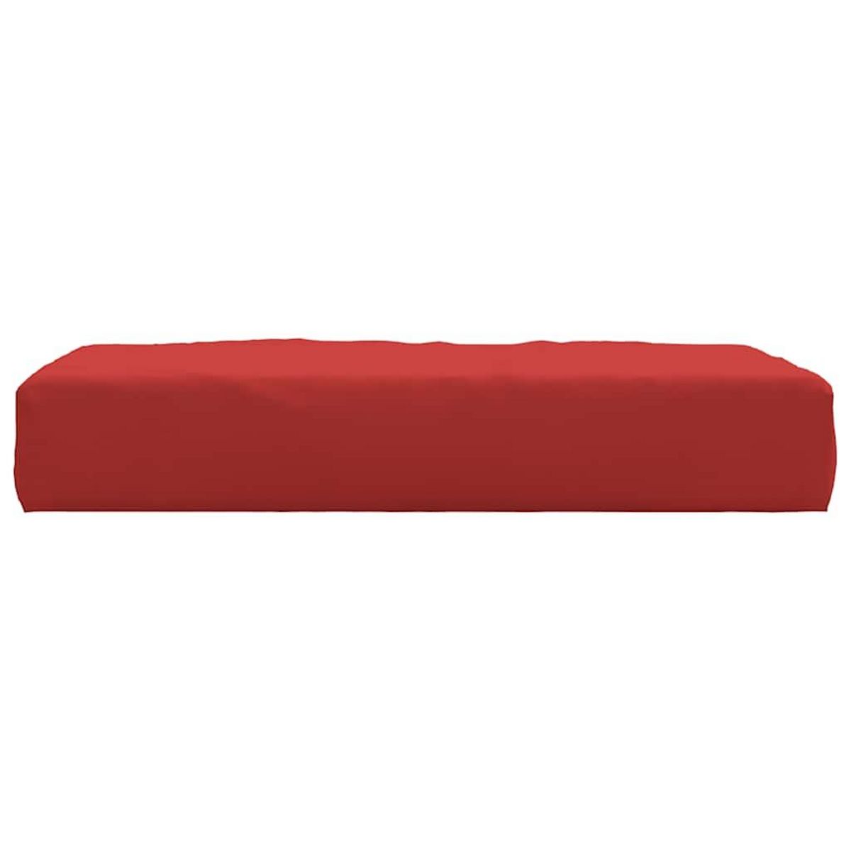 VIDAXL Coussin de palette rouge 60x60x8 cm tissu oxford