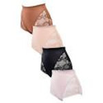 OZABI Culotte Microfibre TRESS Dentelle. Coloris disponibles : Multicolore