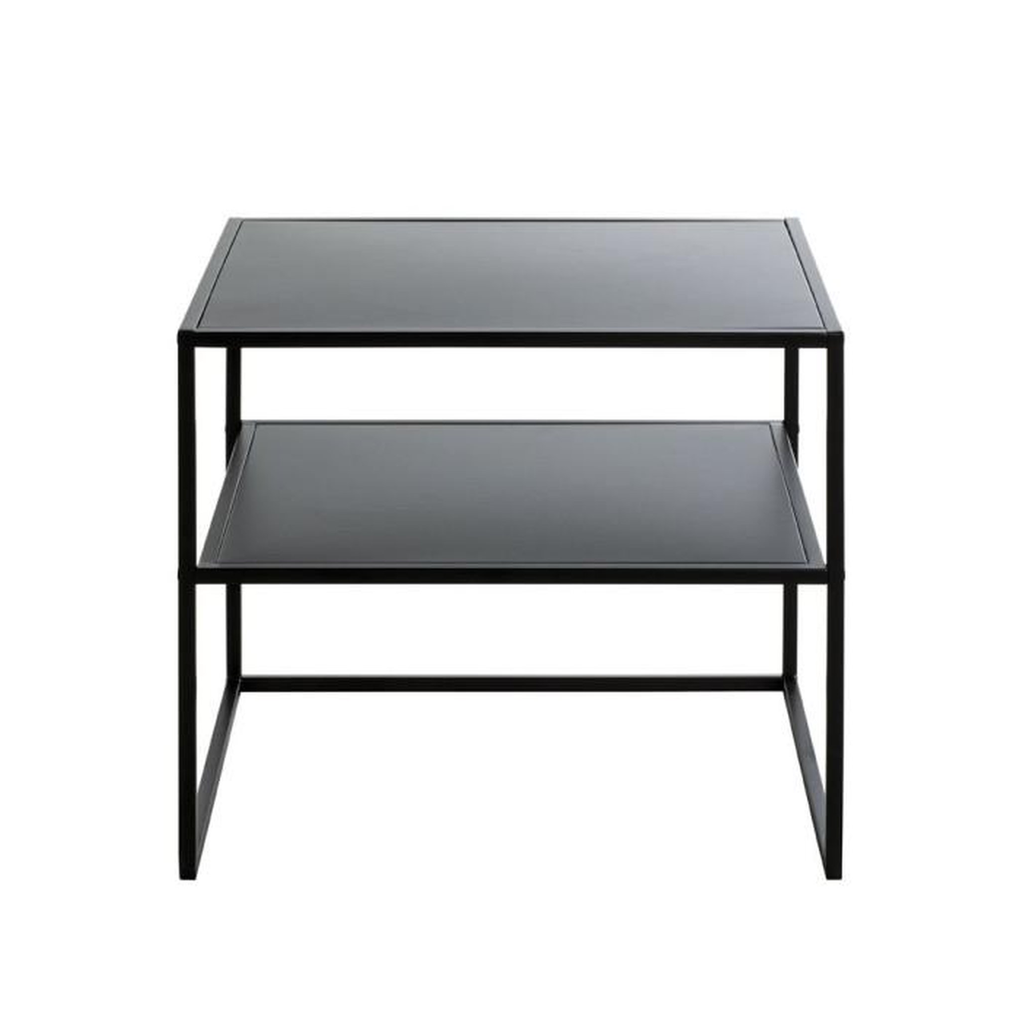 Voir la diapositive 2 : Paris Prix Table d'Appoint Design  Lirola  50cm Noir