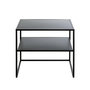 Voir la diapositive 2 : Paris Prix Table d'Appoint Design  Lirola  50cm Noir