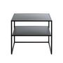 Voir la diapositive 2 : Paris Prix Table d'Appoint Design  Lirola  50cm Noir