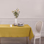 Voir la diapositive 3 : ATMOSPHERA Nappe Rectangulaire  Chambray  140x240cm Ocre
