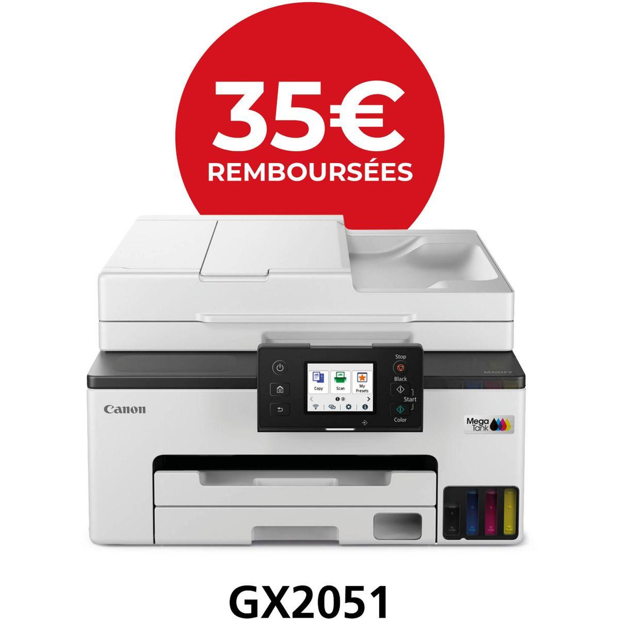 Canon Imprimante jet d'encre Maxify GX2051