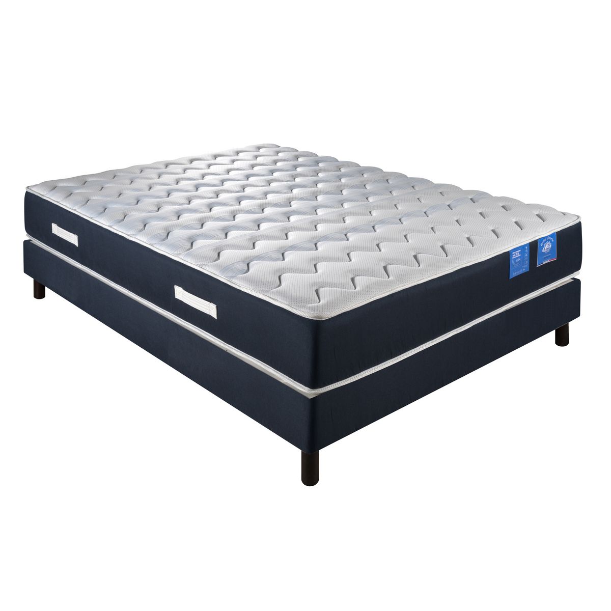 Matelas ressorts ensachés 140x190 cm THALASSO MARINE