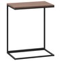 Voir la diapositive 2 : VIDAXL Table d appoint Noir 55x35x66 cm Bois d ingénierie