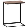 Voir la diapositive 2 : VIDAXL Table d appoint Noir 55x35x66 cm Bois d ingénierie
