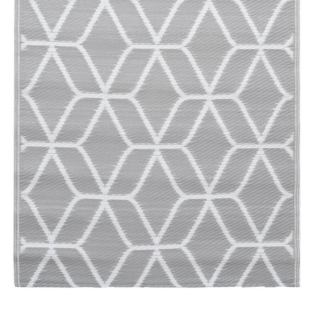 VIDAXL Tapis d'exterieur ARAKIL Gris 120x180 cm PP