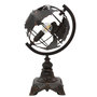 Voir la diapositive 3 : Paris Prix Lampe à Poser en Métal  World  40cm Noir