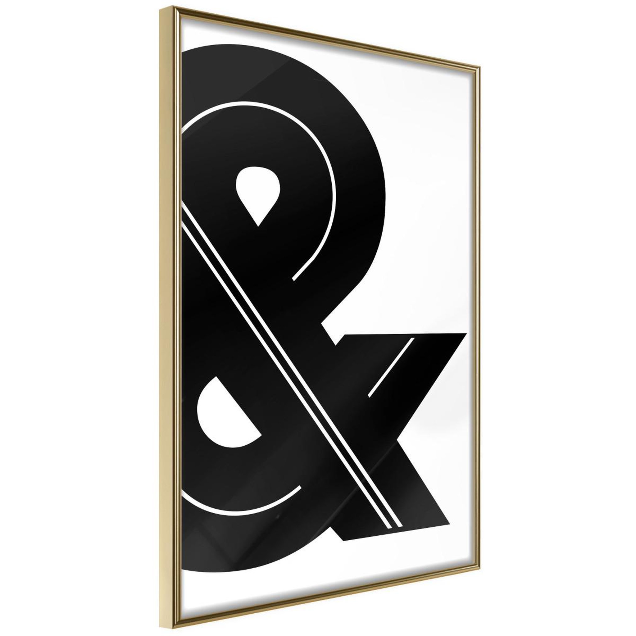 Paris Prix Affiche Murale Encadrée  Ampersand Black and White