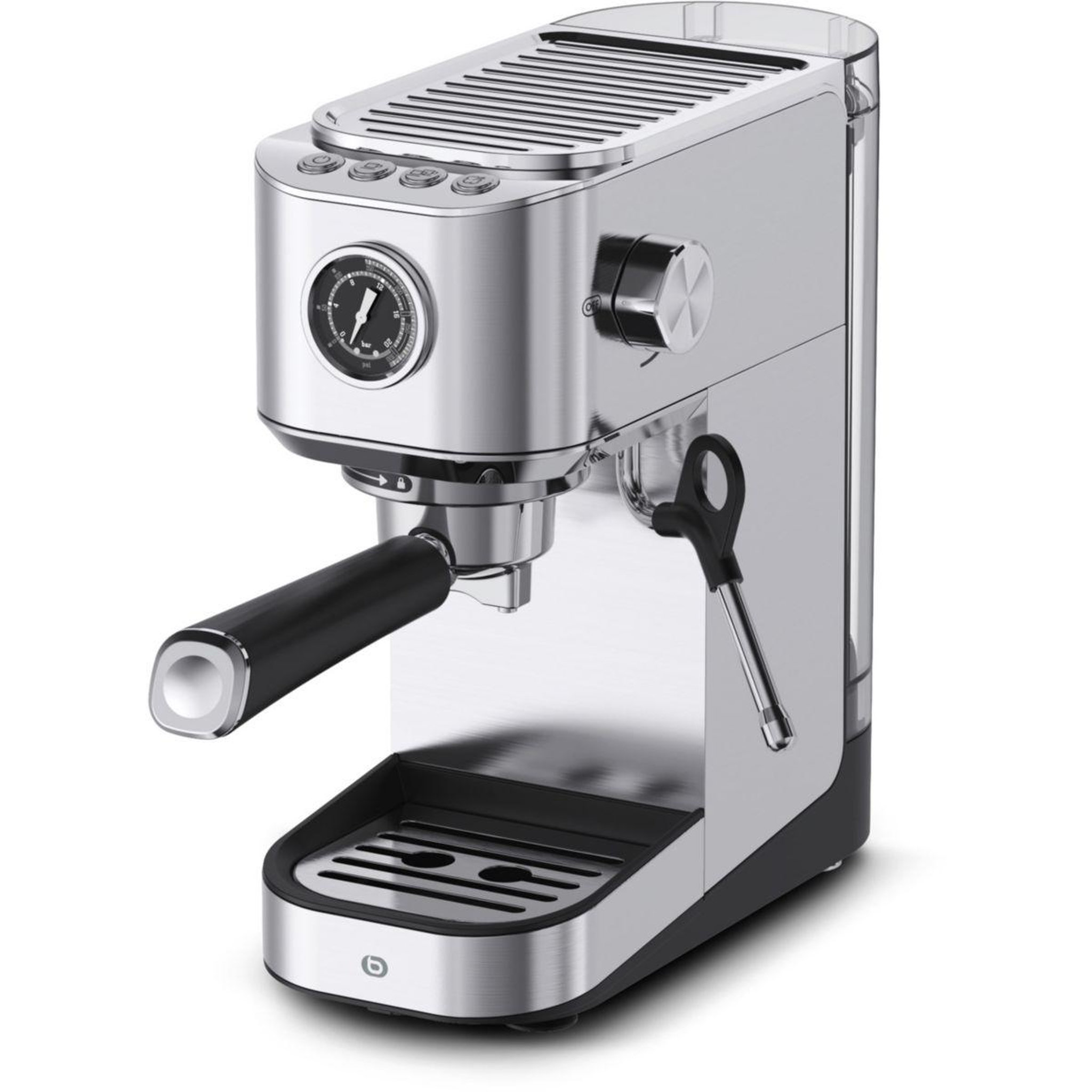 Voir la diapositive 3 : ESSENTIEL B Machine à expresso exp3 19 bars de pression et buse vapeur cappuccino