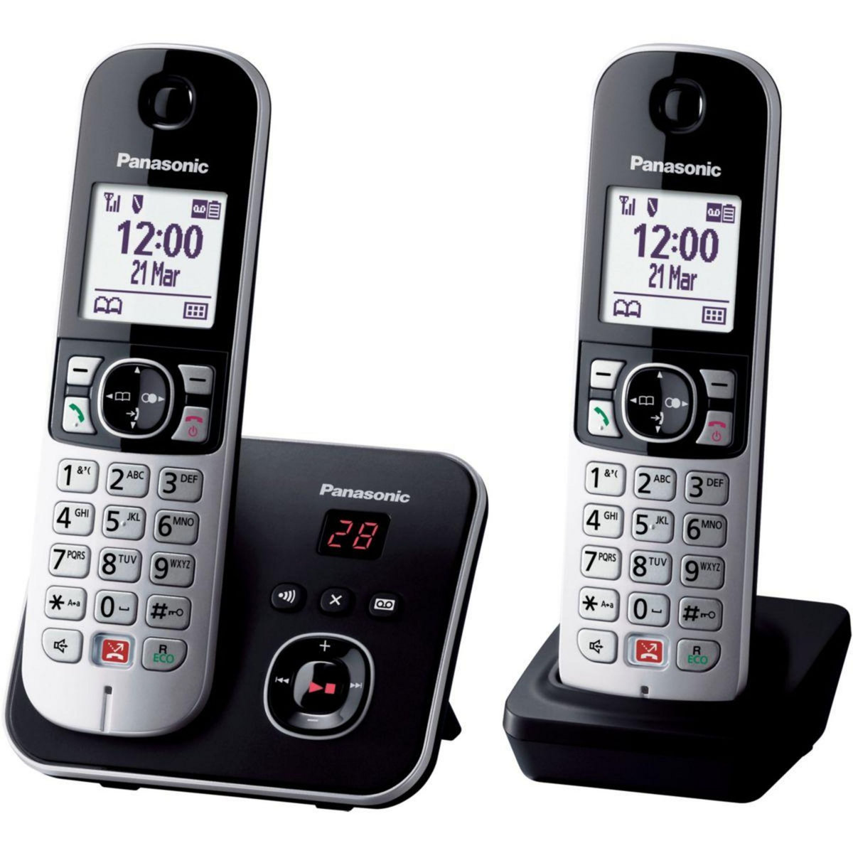 PANASONIC Téléphone sans fil KX-TG6862FRB