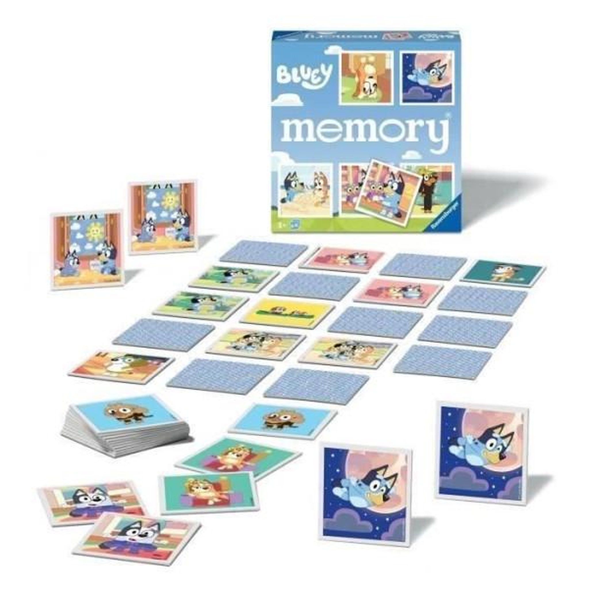 RAVENSBURGER Ravensburger-bluey-grand memory bluey-4005556226467-a partir de 3 ans