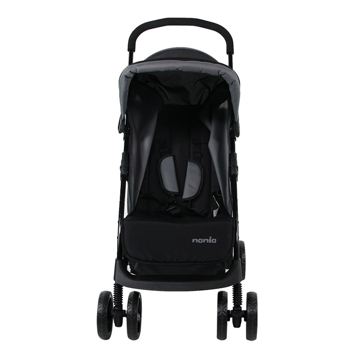 NANIA Poussette combinée 3 en 1 TEXAS + Siège auto BEONE EVO R129 i-Size + Nacelle FLORA