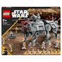 Voir la diapositive 1 : LEGO Star Wars 75337 Le marcheur AT-TE, Jouet avec 5 Minifigurines, La Revanche des Sith