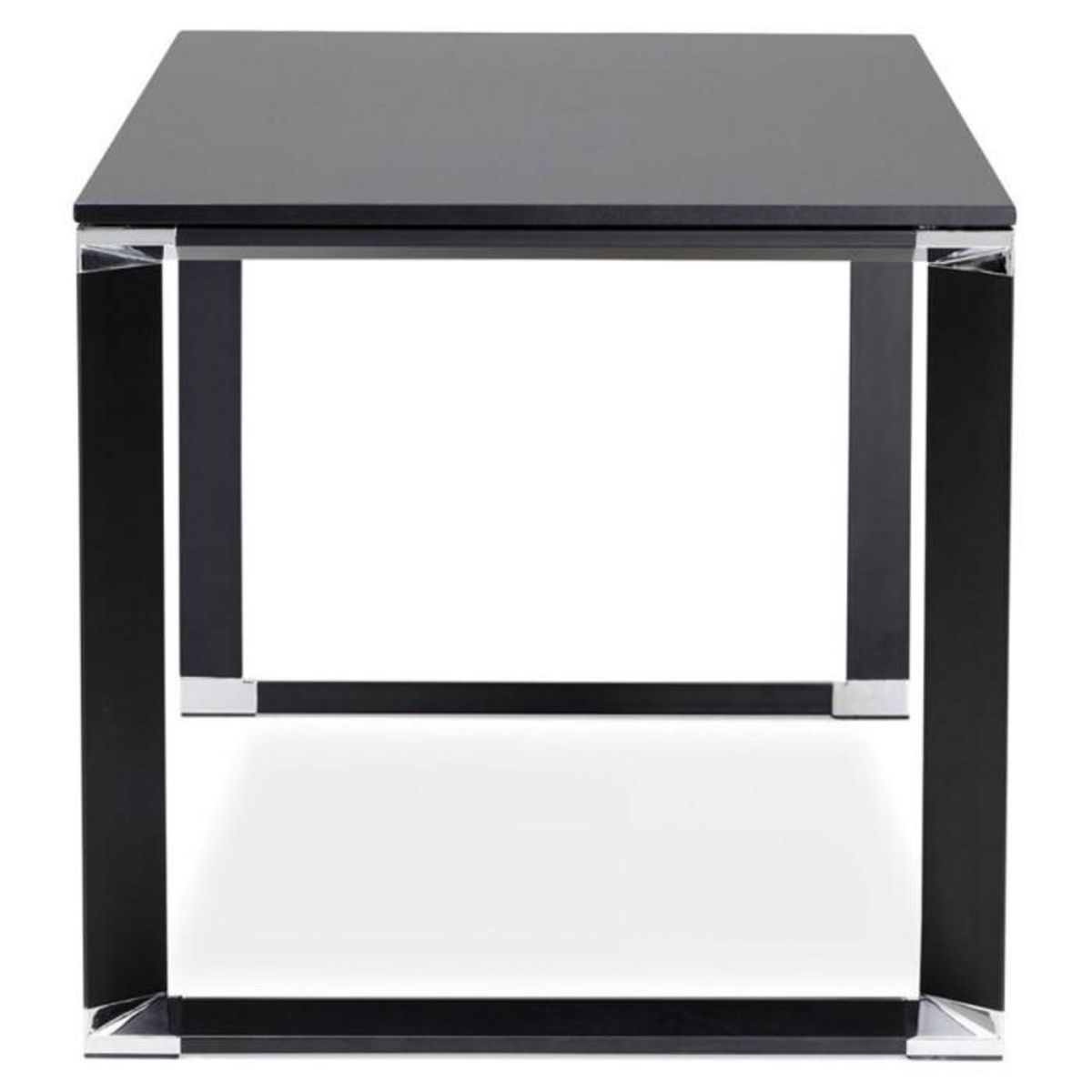 Paris Prix Bureau Design en Bois  Hovik  160cm Noir