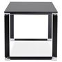 Voir la diapositive 3 : Paris Prix Bureau Design en Bois  Hovik  160cm Noir