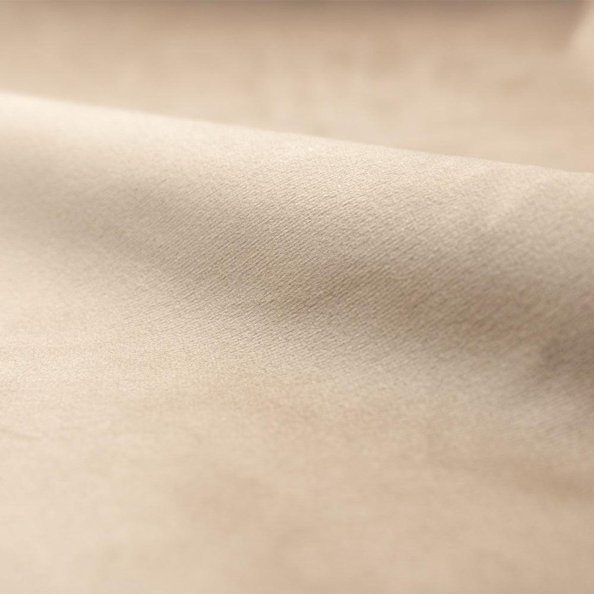 Rendez vous déco Ensemble canapé et fauteuil en velours beige 4 places-Mona