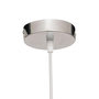 Voir la diapositive 3 : ATMOSPHERA Suspension en acier et en verre OMIA - Argent
